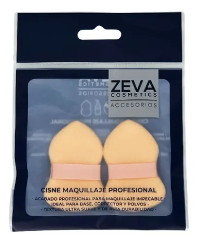 Cisne Maquillaje Perita Latex Grande X2 Con Cinta Zeva