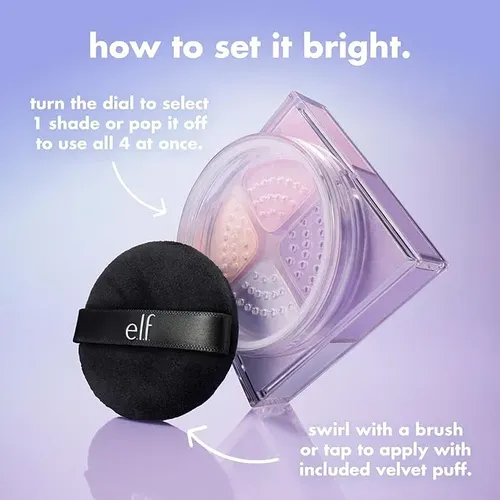 E.l.f. Set It Bright Powder Quad
