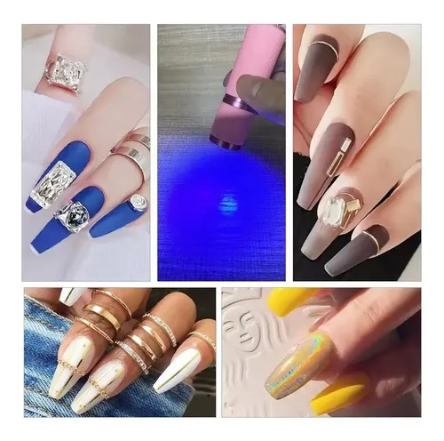 Linterna Uv/led Cabina Para Uñas Esculpidas Gelificadas Nail