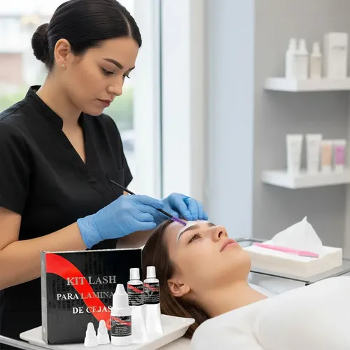 Kit Laminado De Cejas Alisado Permanente Lash Super Completo