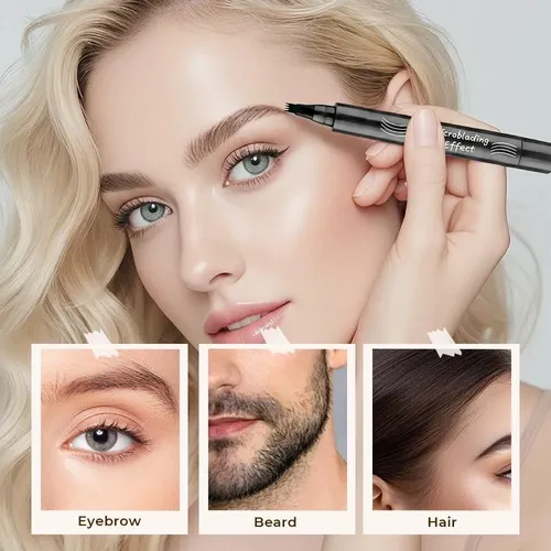 Lápiz De Cejas Microblading 2026 Marrón Claro