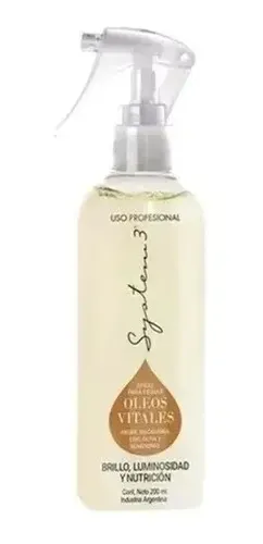 Spray Para Peinar Oleos Vitales System3- 200ml