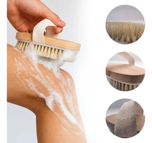 Er El Ciclo De Exfoliación Con Cepillo Corporal De 2 Piezas