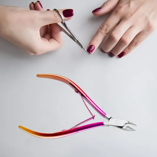Manicure Nippers Durable Remover Para Home Spa Estilo K