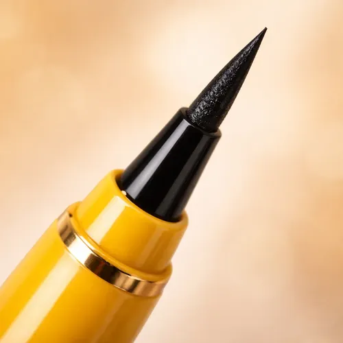 Delineador Líquido Para Ojos Mely Waterproof Envase Amarillo