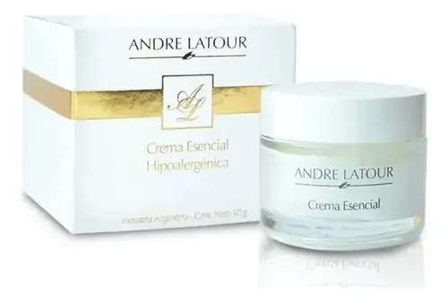 Crema Hipoalergénica Día/Noche Piel Seca Libre de Parabenos 50g Andre Latour