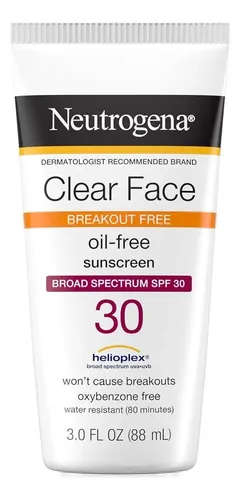 Protector Solar Facial Spf 30 Neutrogena Clear Face