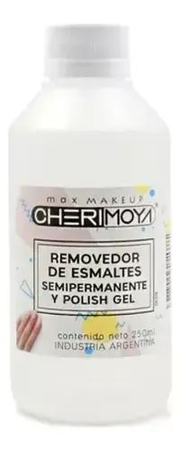 Removedor De Semipermanente Cherimoya Uñas 250 Ml