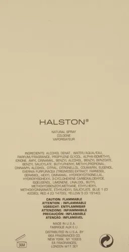Perfume Halston Colonia Halston Para Mujer, 100 Ml, Sin Alco