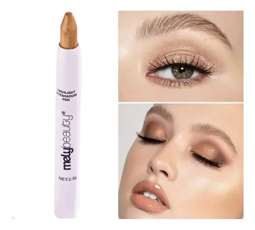 X4 Tonos Lápiz Sombra Iluminador Ojos Mely Beauty Highlight