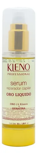 Kleno Egyptian Gold 24k Serum Reparador Brillo Keratina 50ml