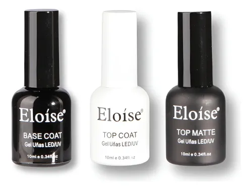 Top Coat Y Base Coat Matte Eloise Semipermanent Esmalte 10ml