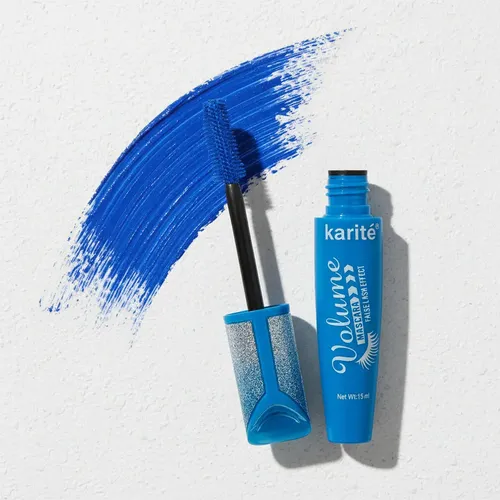 Mascara De Pestañas Volume False Lash Color Azul Karité