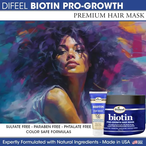 Mascarilla Capilar Difeel Pro-growth Biotina, 340 G, Aceite,