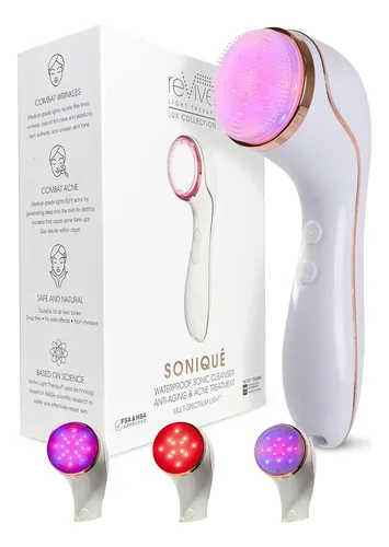Cepillo Sónico Con Terapia De Luz Roja Lxsonique