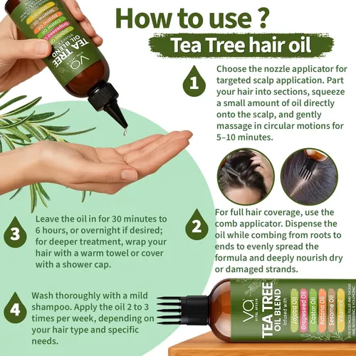 Aceite Capilar Vital Affair Tea Tree Jojoba 177ml