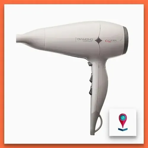 Secador de pelo GA.MA Italy Diamond Ceramic negro