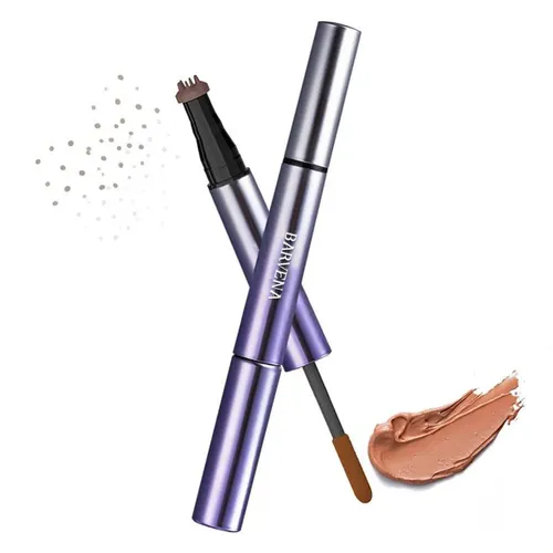 Set De Crema De Lápiz Para Cejas Con Bolígrafo De Doble Punt