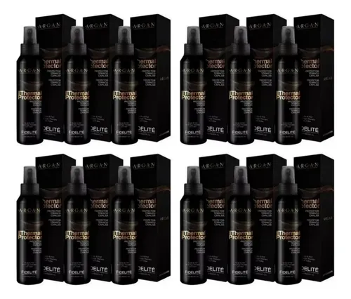 Kit X12 Protector Térmico Capilar Argan Fidelite X 120ml