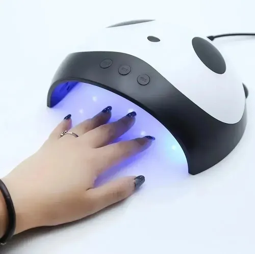 Cabina Uv Led Para Uñas Panda 36w Lampara Unas Manicuría