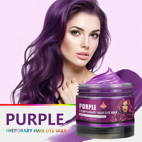 Tinte Morado Semipermanente Sin Decolorante Ni Peróxido