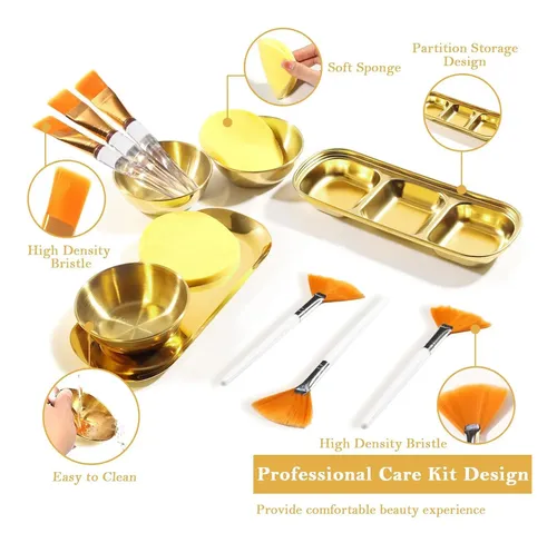 Conjunto De 23 Tigelas For Misturar Máscara Facial,