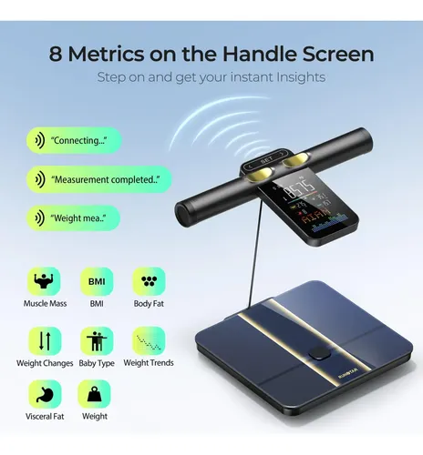 Báscula De Baño Digital Runstar Smart Scale Con Composición