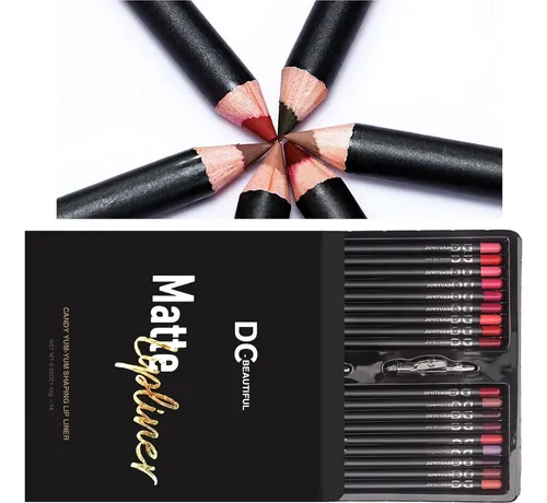 Set De 18 Lápices Labiales Dc-beautiful Impermeables
