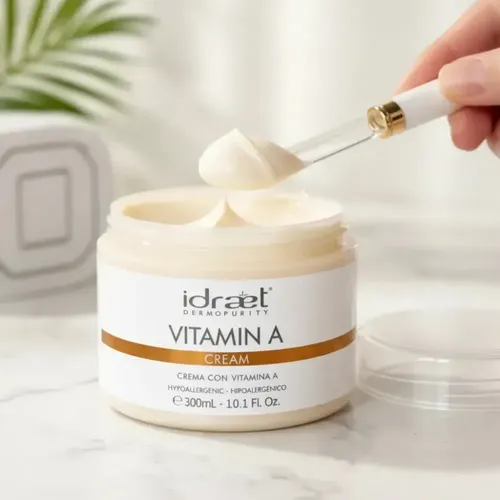 Idraet Vitamin A cream Crema con Vitamina A Hipoalergenico 300ml