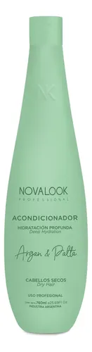 Acondicionador Novalook Argan Y Palta 760ml Cabellos Secos