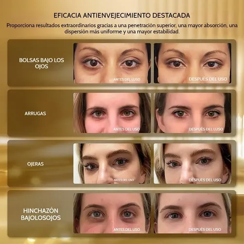 Hc Parche For Ojeras Oculares 24k Mascarillas De Fashion