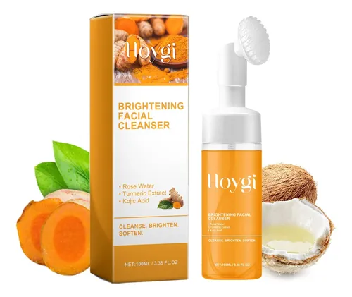 Limpiador Facial Hoygi Con Cúrcuma 100ml Normal Día/noche