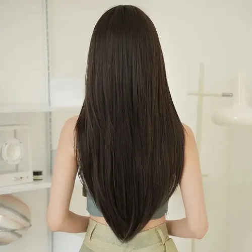 De Mujer Larga Lisa, Centro De Separación Naturalpeluca