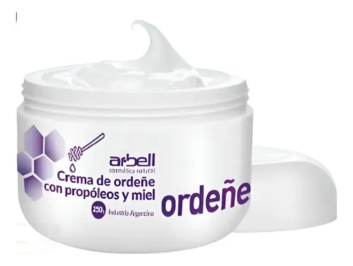 Crema De Ordeñe Arbell Con Propóleos Y Miel X 15 250g