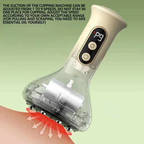 A Dispositivo De Masaje Raspado Vasos Ajustable 9 ~