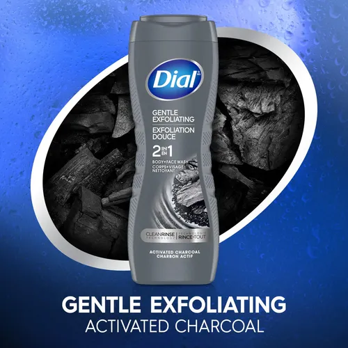 Limpiador Facial Y Corporal Dial Para Hombre, Exfoliante Sua