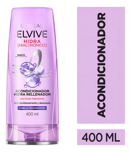 Acondicionador Hidratación Hialurónico Elvive L’oréal 400ml