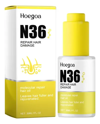 Aceite Capilar Hoegoa Para Cabello Seco Y Encrespado