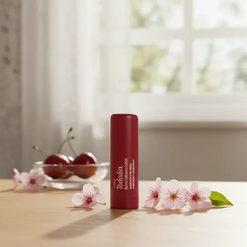 Bálsamo Labial Con Color Cereza Y Avellana Natura Tododia