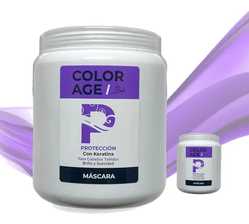 Mascara Capilar Color Age X Kg Protección Con Keratina