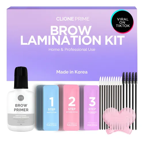 Kit De Laminación De Cejas Clione Prime At Home Lamination