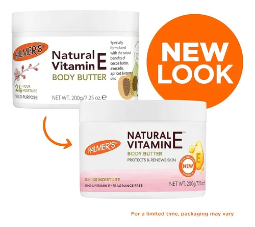Manteca Corporal Con Vitamina E Palmer’s, 7,25 Onzas