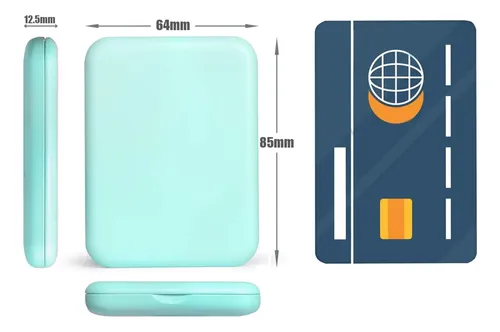 Espejo De Maquillaje De Viaje Iluminado Por Led, 1x/3x Comp