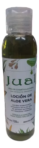 Locion Hidratante Intensiva Aloe Vera Orgánico Jual 120cc Fw
