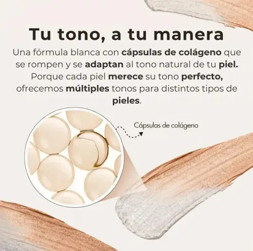 Base De Maquillaje Coreana Viral Ocheal En Barra Con Fps