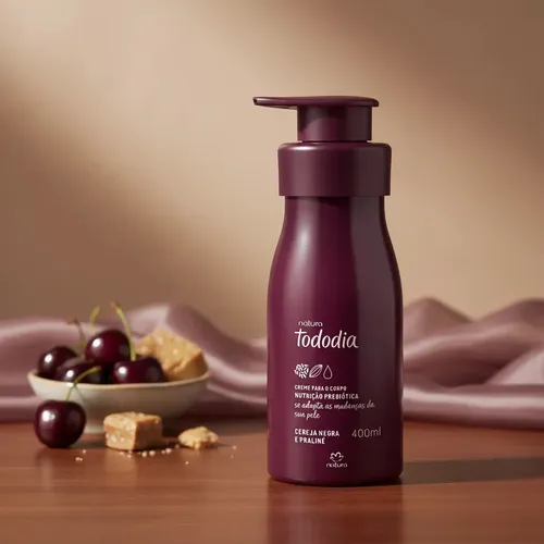 Hidratante Corporal Cereza Negra y Praliné 400ml – Natura