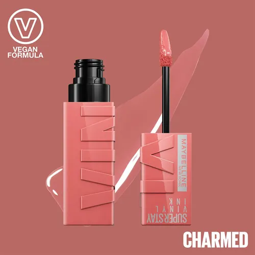 Labial Líquido Maybelline Superstay Vinyl Ink Charmed