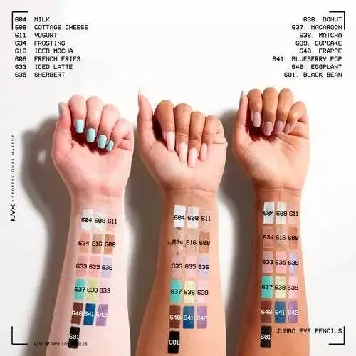 Nyx Jumbo Eye Pencil Lápiz Sombra Delineador Elegí Tu Tono