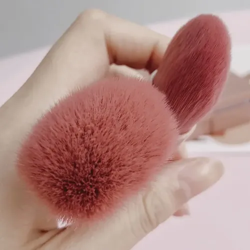 P/j Set Juego De Brochas De Maquillaje Con Espejo Estuche