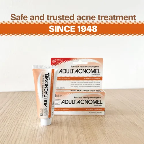 Crema Medicinal Para El Acné Acnomel Adult 38ml